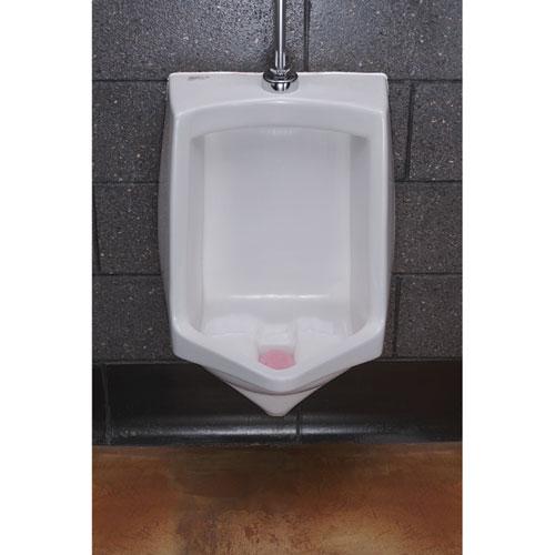 Urinal Deodorizer Blocks, Cherry Scent, 3 oz, Red, 12/Box, 12 Boxes/Carton. Picture 4