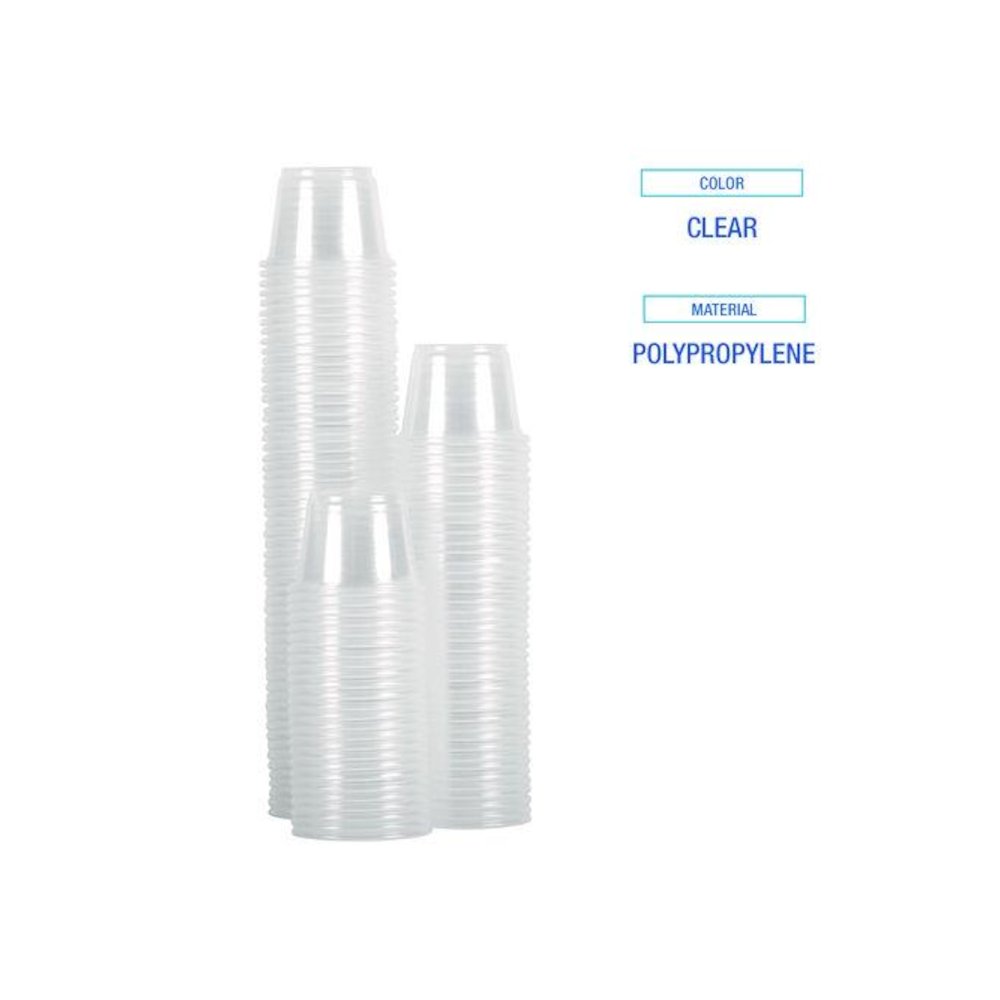 Souffle/Portion Cups, 5.5 oz, Plastic, Translucent, 2,500/Carton. Picture 7