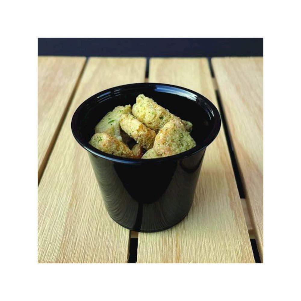 Souffle/Portion Cups, 5.5 oz, Plastic, Black, 2,500/Carton. Picture 8