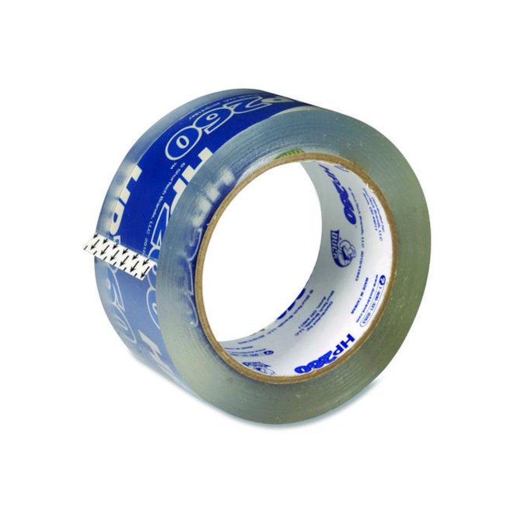 HP260 Packaging Tape, 3" Core, 1.88" x 60 yds, Clear, 8/Pack. Picture 3