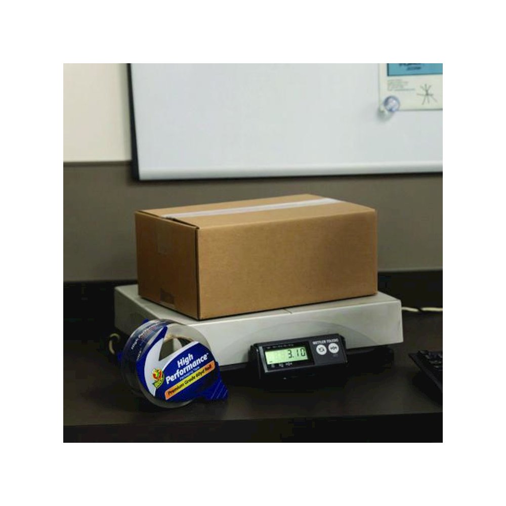 HP260 Packaging Tape with Dispenser, 3" Core, 1.88" x 60 yds, Clear, 4/Pack. Picture 5