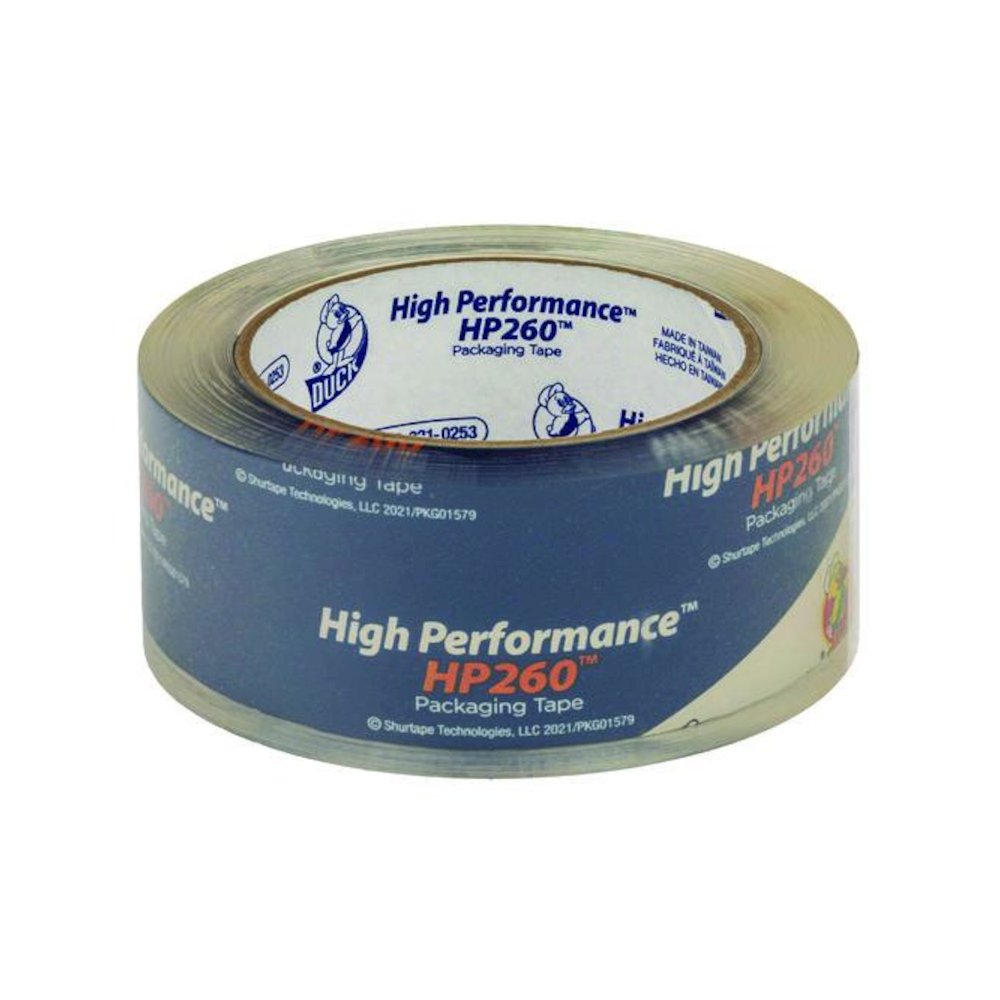 HP260 Packaging Tape, 3" Core, 1.88" x 60 yds, Clear, 8/Pack. Picture 6