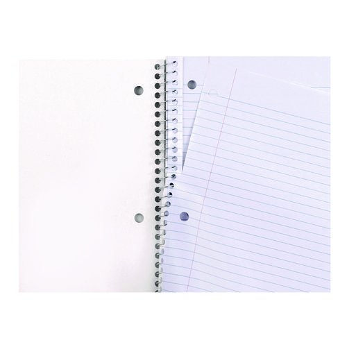 Wirebound Notebook, 3-Subject, Medium/College Rule, Black Cover, (120) 11 x 8.5 Sheets. Picture 9