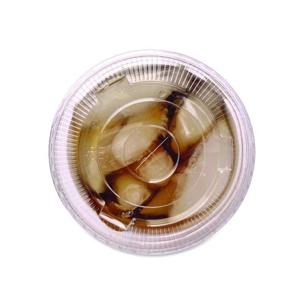 PET Cold Cup Straw-Slot Lids, Fits 9 oz to 10 oz Cold Cups, Plastic, Clear, 1,000/Carton. Picture 10