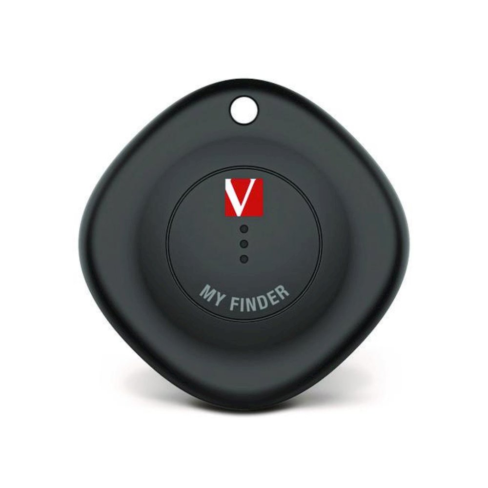 My Finder Bluetooth Tracker for Apple iOS, Black/Purple/White, 3/Pack. Picture 2