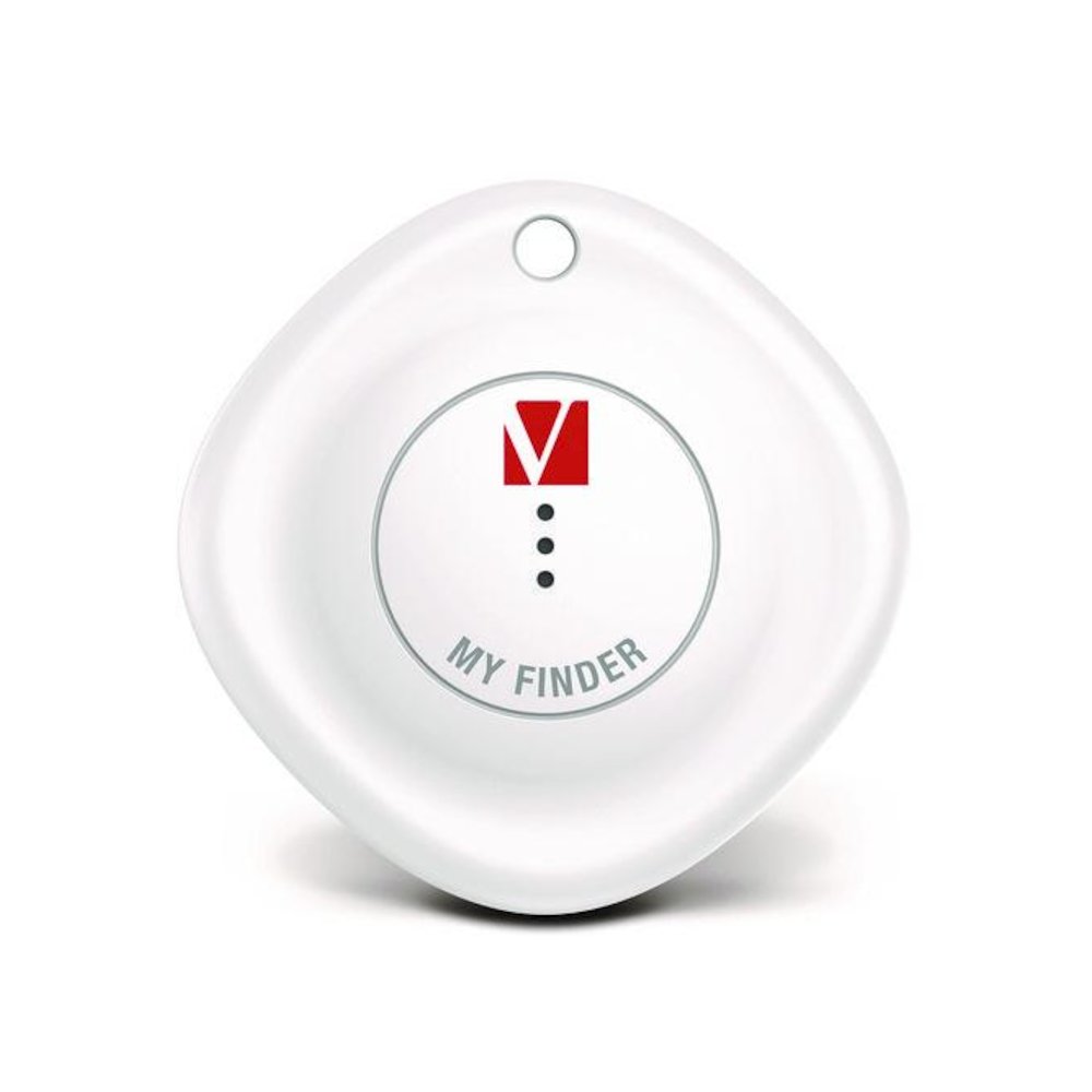 My Finder Bluetooth Tracker for Apple iOS, Black/Purple/White, 3/Pack. Picture 3