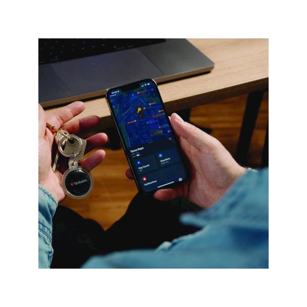 My Finder Bluetooth Coin Tracker for Apple iOS, Black. Picture 4