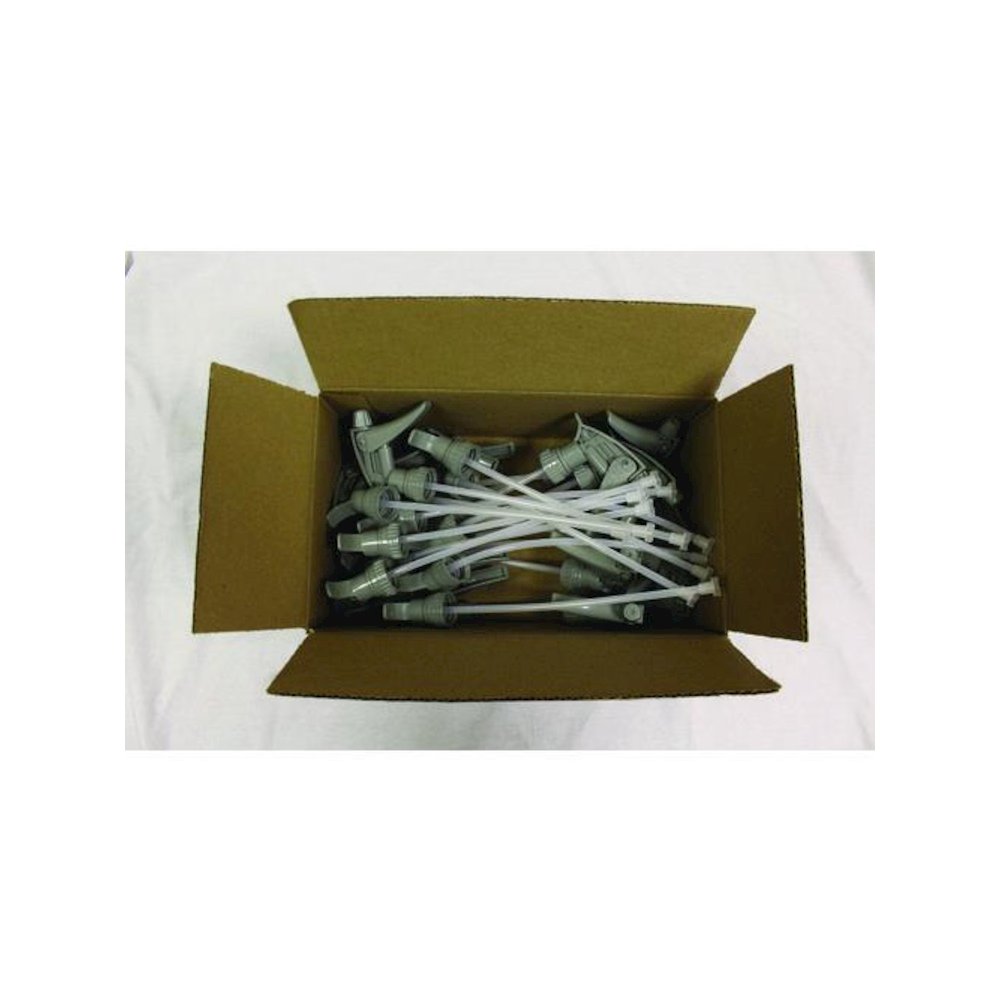 Chemical-Resistant Trigger Sprayer 320CR, Fits 32 oz Bottles, 9.5" Tube, Gray, 24/Carton. Picture 6