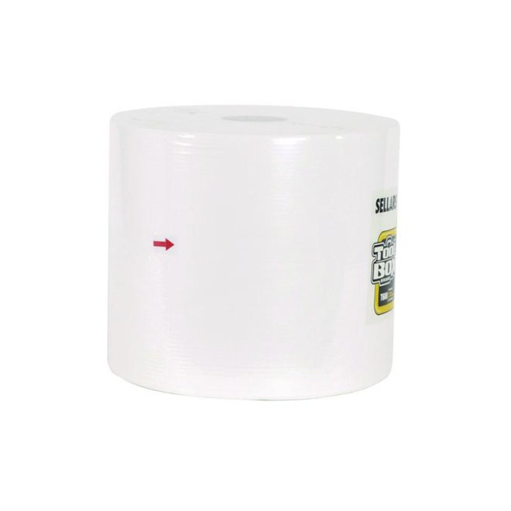 TOOLBOX WaterWeave T600 Wipers, 1-Ply, 11.8 x 12.8, White, 1,100 Sheets/Roll. Picture 3