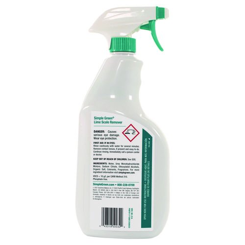 Lime Scale Remover, Wintergreen, 32 oz Spray Bottle, 12/Carton. Picture 2