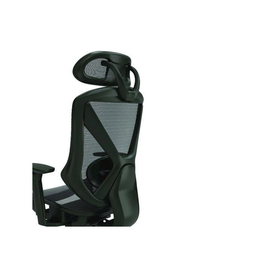 Alera Taunton Ergonomic Mesh Swivel Task Chair, Supports Up to 275lb, 17.44 to 20.98 Seat Height, Black Seat/Back, Black Base. Picture 2