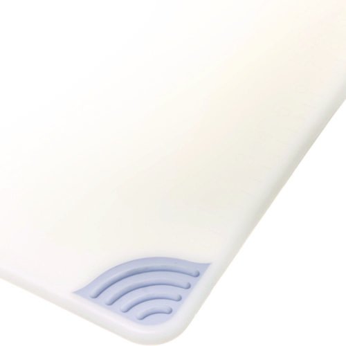 Saf-T-Grip Cutting Board, Plastic, 24 x 18 x 0.5, White. Picture 4
