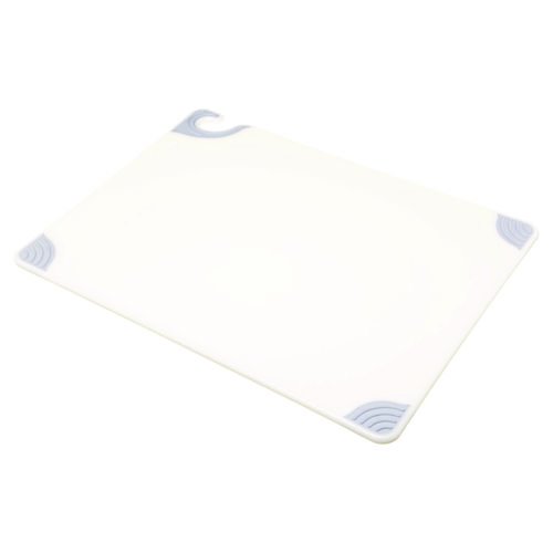 Saf-T-Grip Cutting Board, Plastic, 24 x 18 x 0.5, White. Picture 1