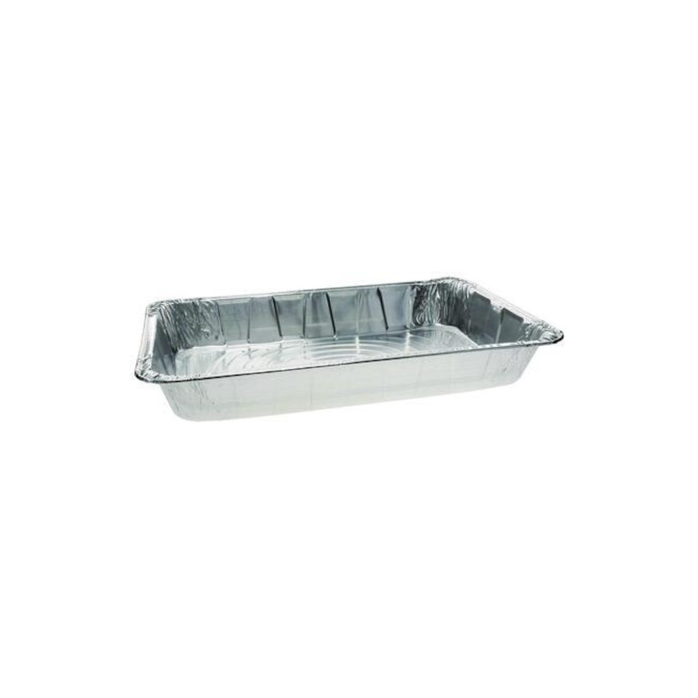 Aluminum Steam Table Pan, Full-Size Deep, 3.4" Deep, 19.6 x 11.6, 40/Carton. Picture 1