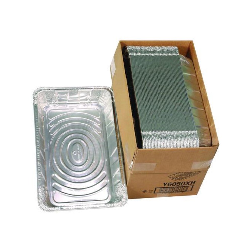 Aluminum Steam Table Pan, Full-Size Deep, 3.4" Deep, 19.6 x 11.6, 40/Carton. Picture 5