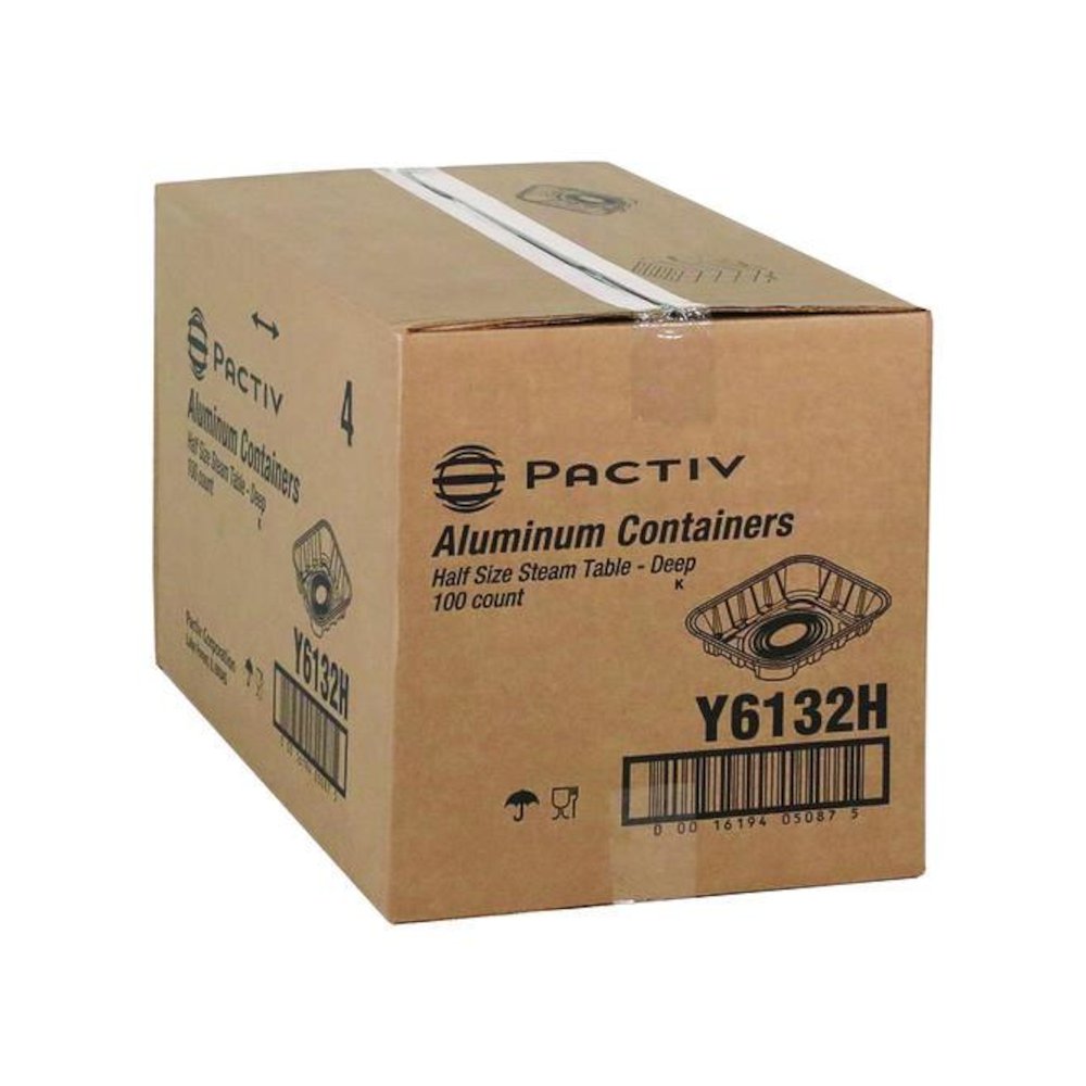 Aluminum Steam Table Pan, Half-Size Deep, 2.6" Deep, 11.8 x 9.4, 100/Carton. Picture 2