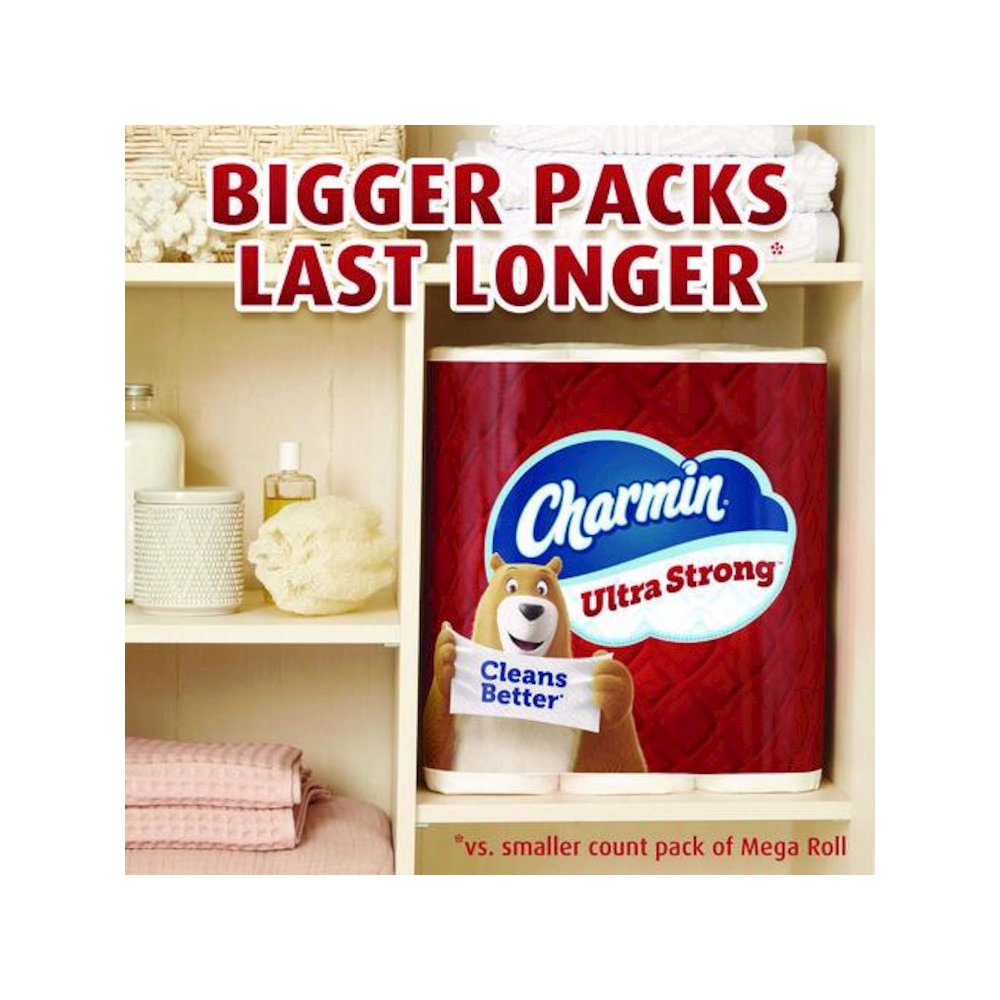 Ultra Strong Bathroom Tissue, Septic Safe, 2-Ply, White, 220 Sheets/Roll, 4 Rolls/Pack, 8 Packs/Carton. Picture 8