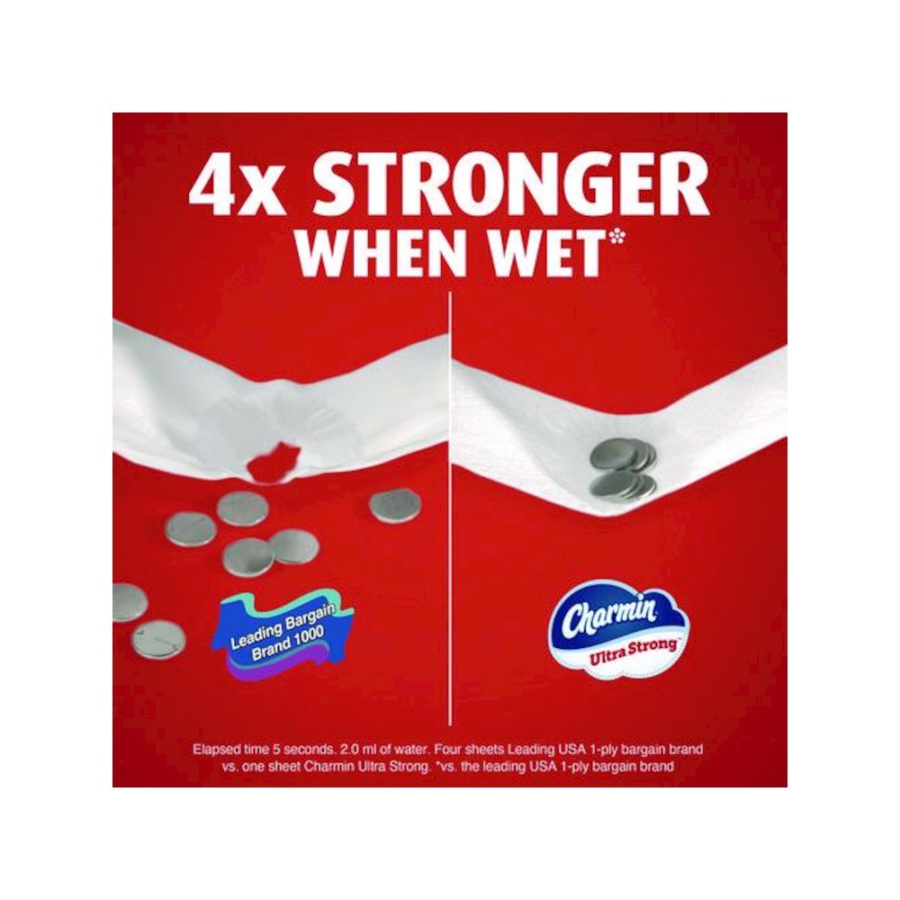 Ultra Strong Bathroom Tissue, Septic Safe, 2-Ply, White, 220 Sheets/Roll, 4 Rolls/Pack, 8 Packs/Carton. Picture 3