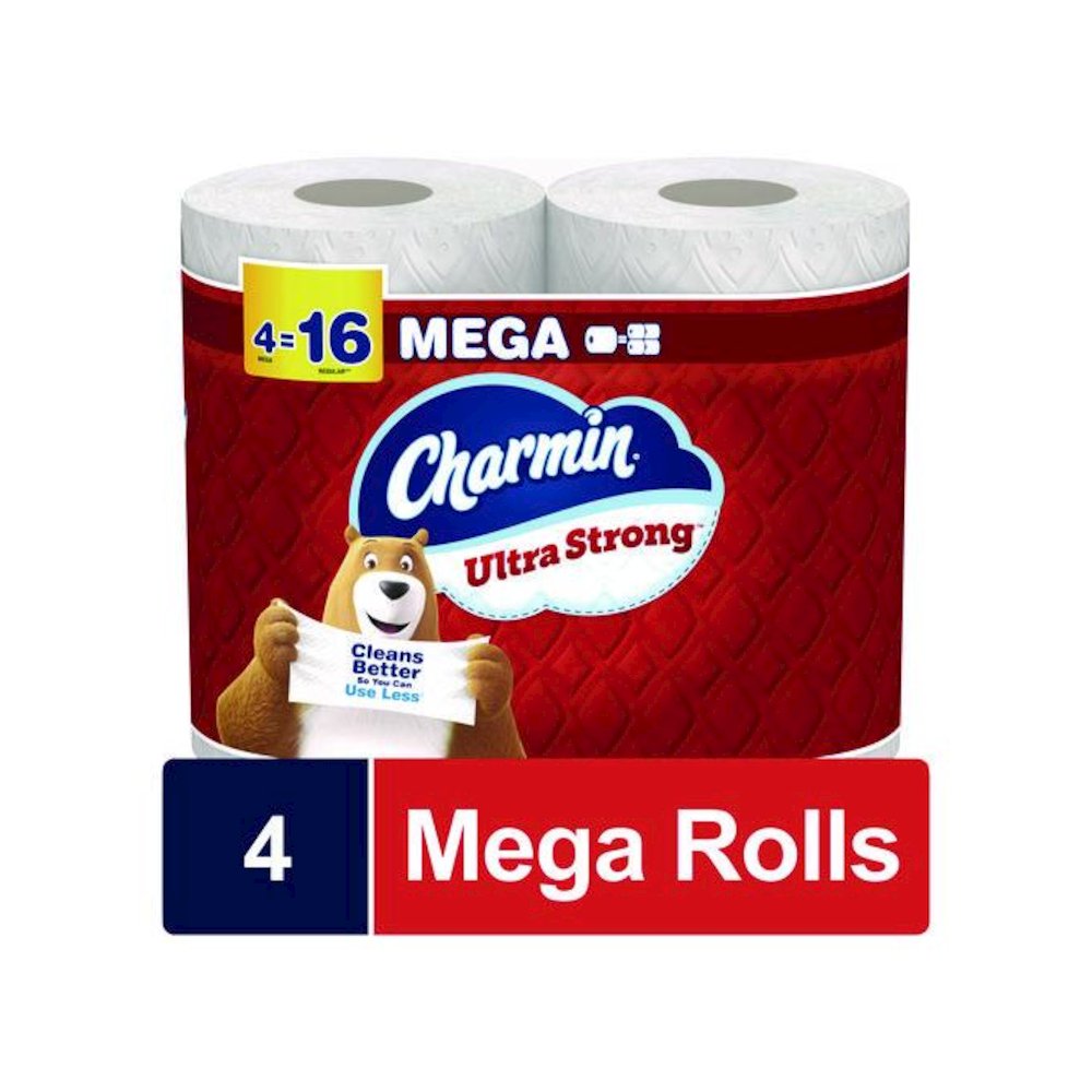 Ultra Strong Bathroom Tissue, Septic Safe, 2-Ply, White, 220 Sheets/Roll, 4 Rolls/Pack, 8 Packs/Carton. Picture 1