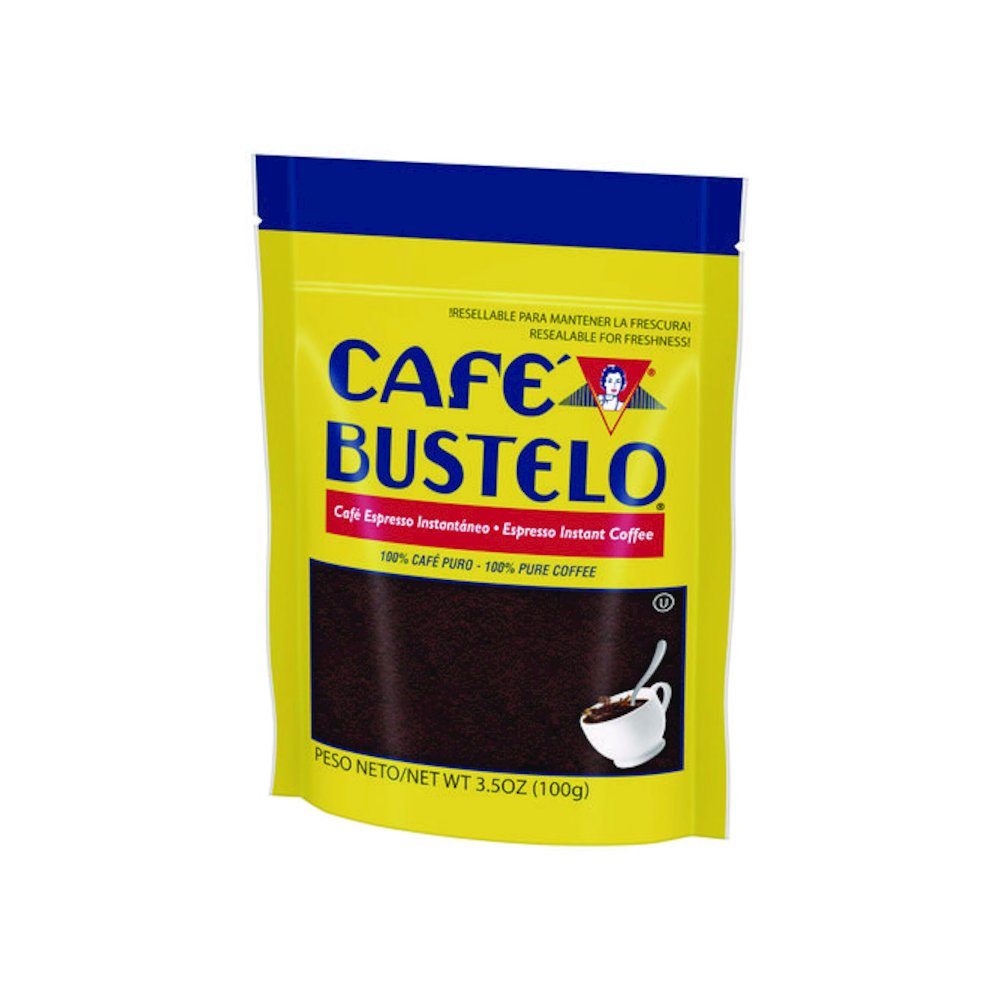 Cafe Bustelo Instant Coffee, Espresso, 3.5 oz Packet, 24/Carton. Picture 3