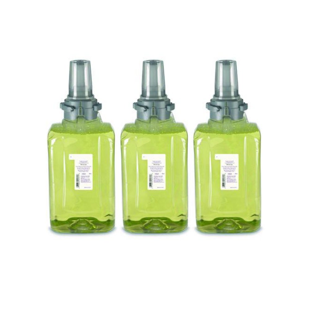 Foam Hand and Showerwash Refill, Citrus Ginger Scent, 1,250 mL, 3/Carton. Picture 1