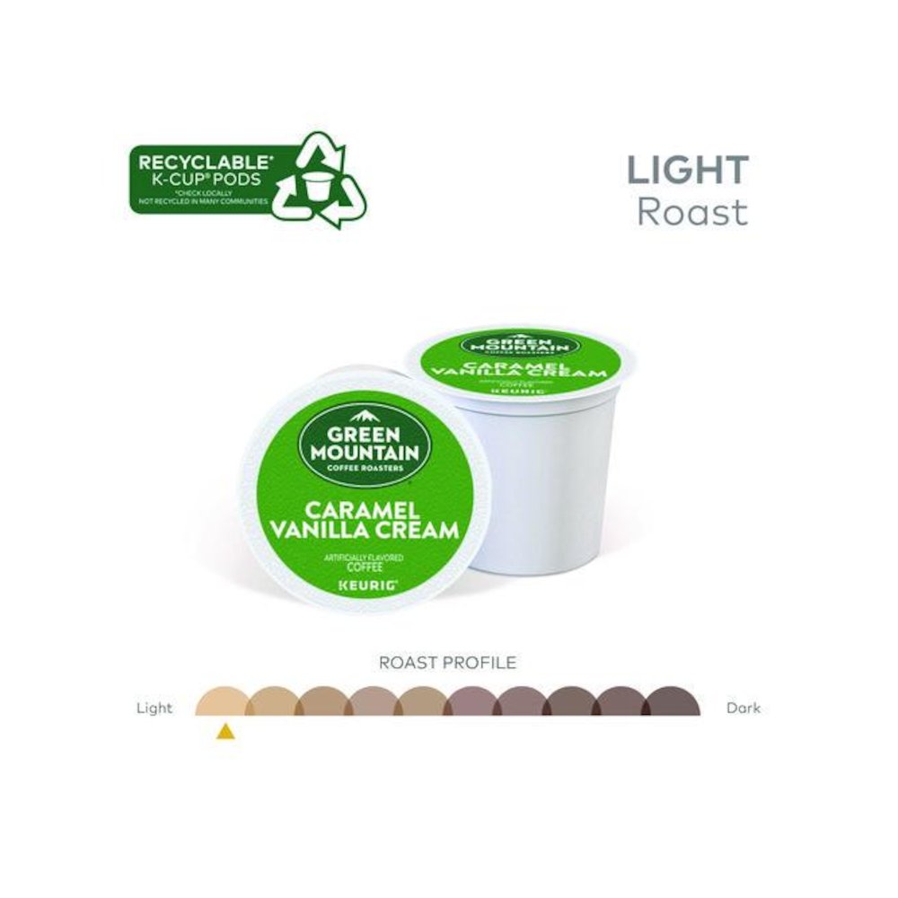 Caramel Vanilla Cream Coffee K-Cups, 96/Carton. Picture 4