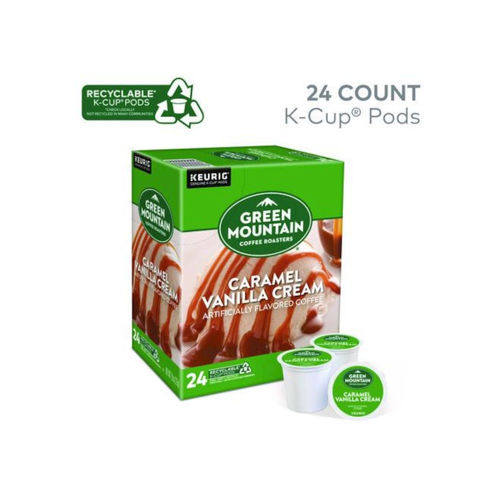Caramel Vanilla Cream Coffee K-Cups, 96/Carton. Picture 5