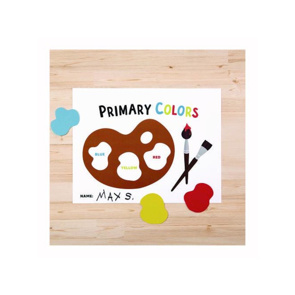 Color Cardstock -"Primary" Assortment, 65 lb Cover Weight, 8.5 x 11, Assorted Primary Colors, 150/Pack. Picture 3