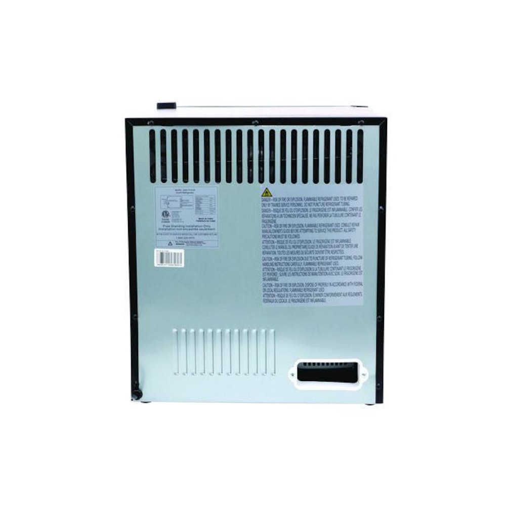 1.7 Cu.Ft Superconductor Compact Refrigerator, Black. Picture 3