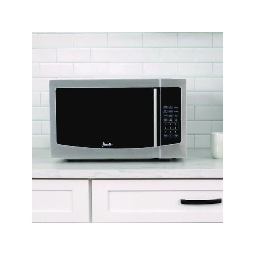 1.1 cu ft Compact Microwave Oven, 1,000 W, Mirror-Finish. Picture 2