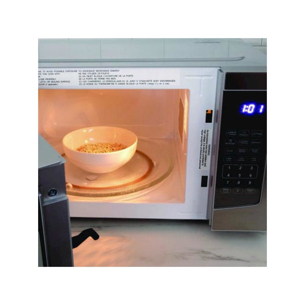 1.1 cu ft Compact Microwave Oven, 1,000 W, Mirror-Finish. Picture 8