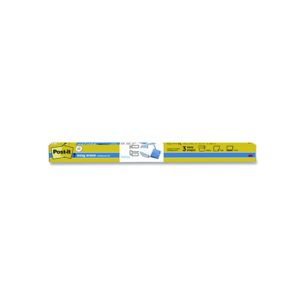 Easy Erase Permanent Marker Whiteboard Surface, Laminate Film, 96" x 48", White. Picture 2