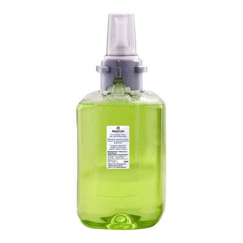 ADX Foaming Hand Soap Refills, Hand/Hair/Shower Wash, Citrus Ginger Scent, 1,250 mL, 3/Carton. Picture 3