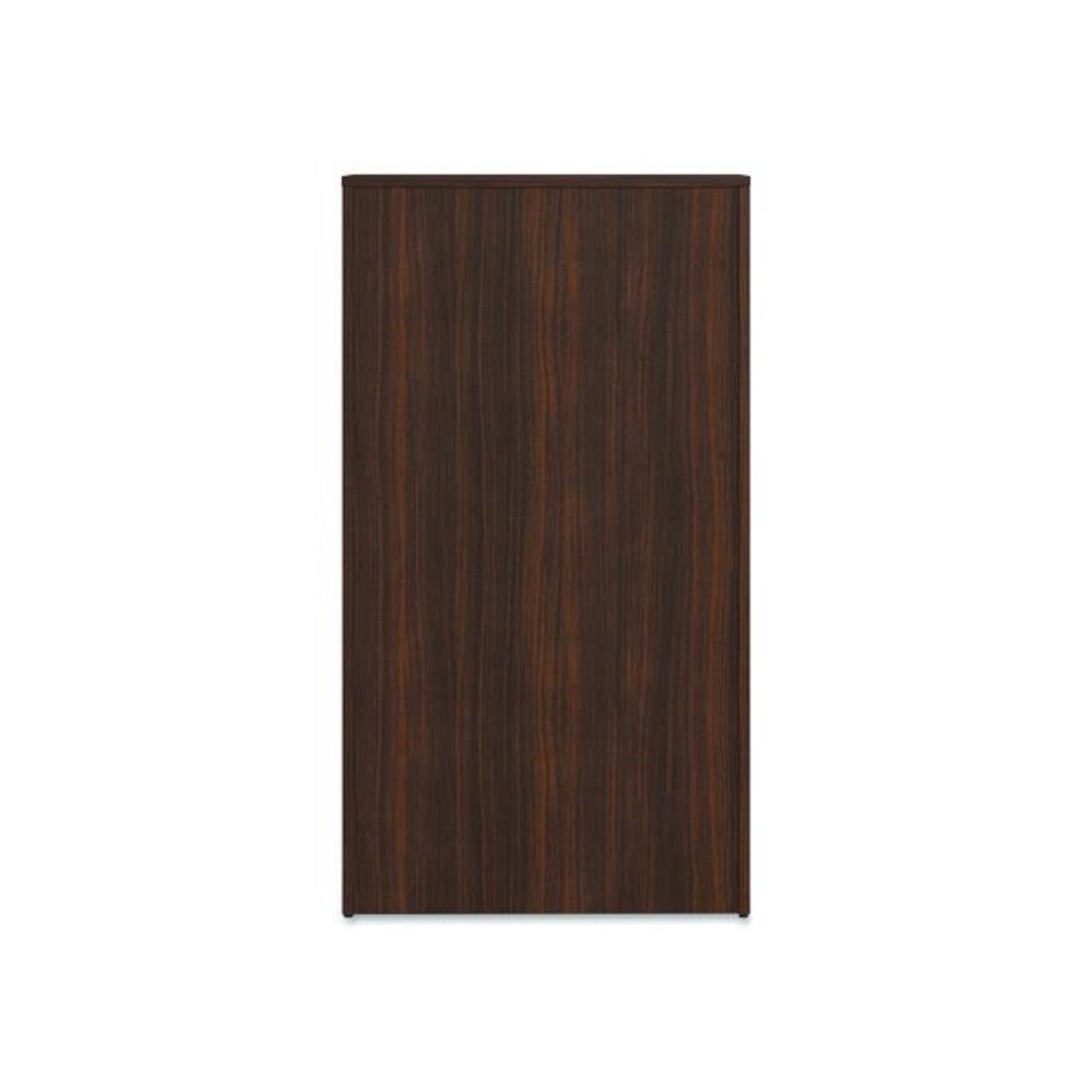 Alera Seville Bookcase, Five-Shelf, 36w x 14d x 65h, Mahogany. Picture 4