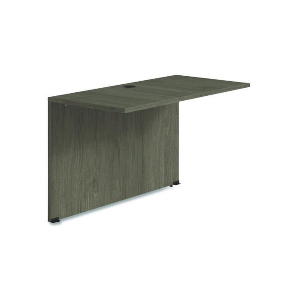 Alera Seville Series Bridge Return, 48w x 24d x 29h, Walnut. Picture 1