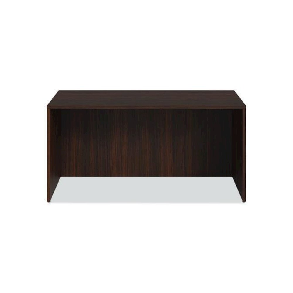 Alera Seville Series Desk Shell, 60" x 30" x 29", Mahogany. Picture 3