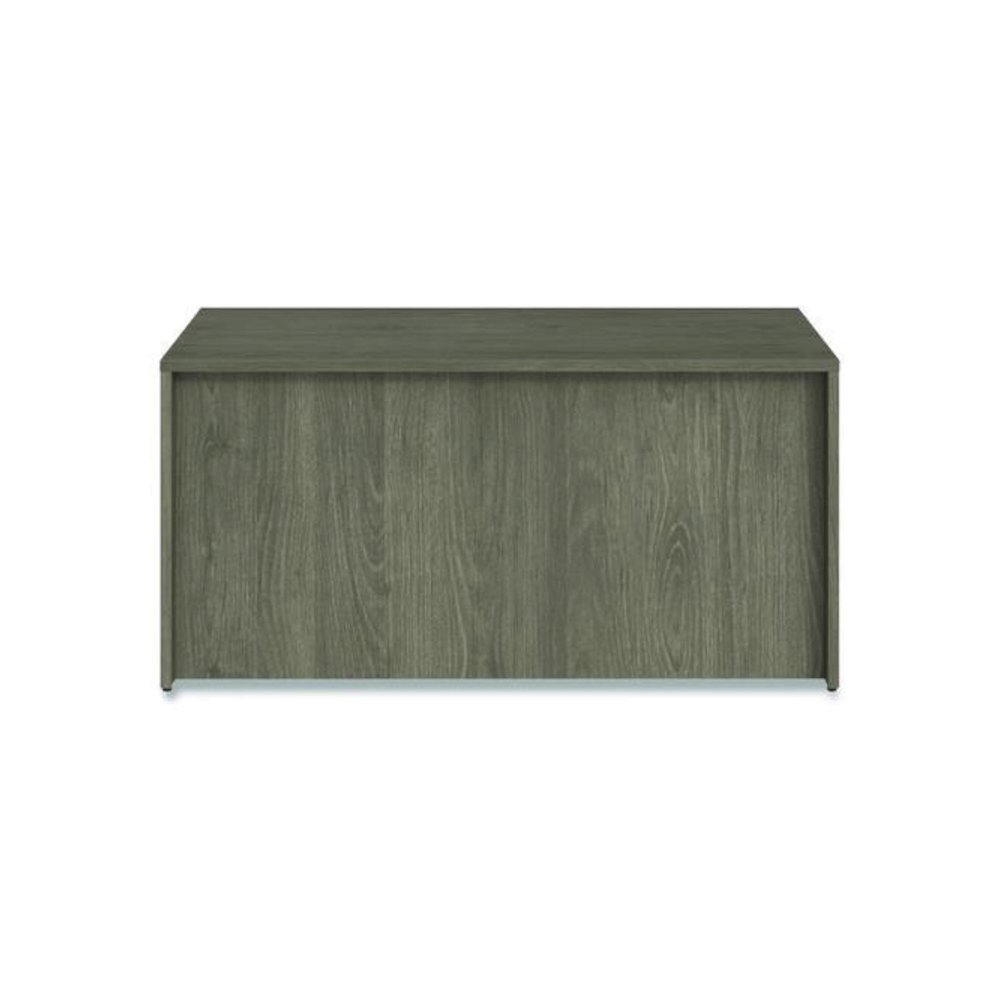 Alera Seville Series Desk Shell, 60" x 30" x 29", Walnut. Picture 4