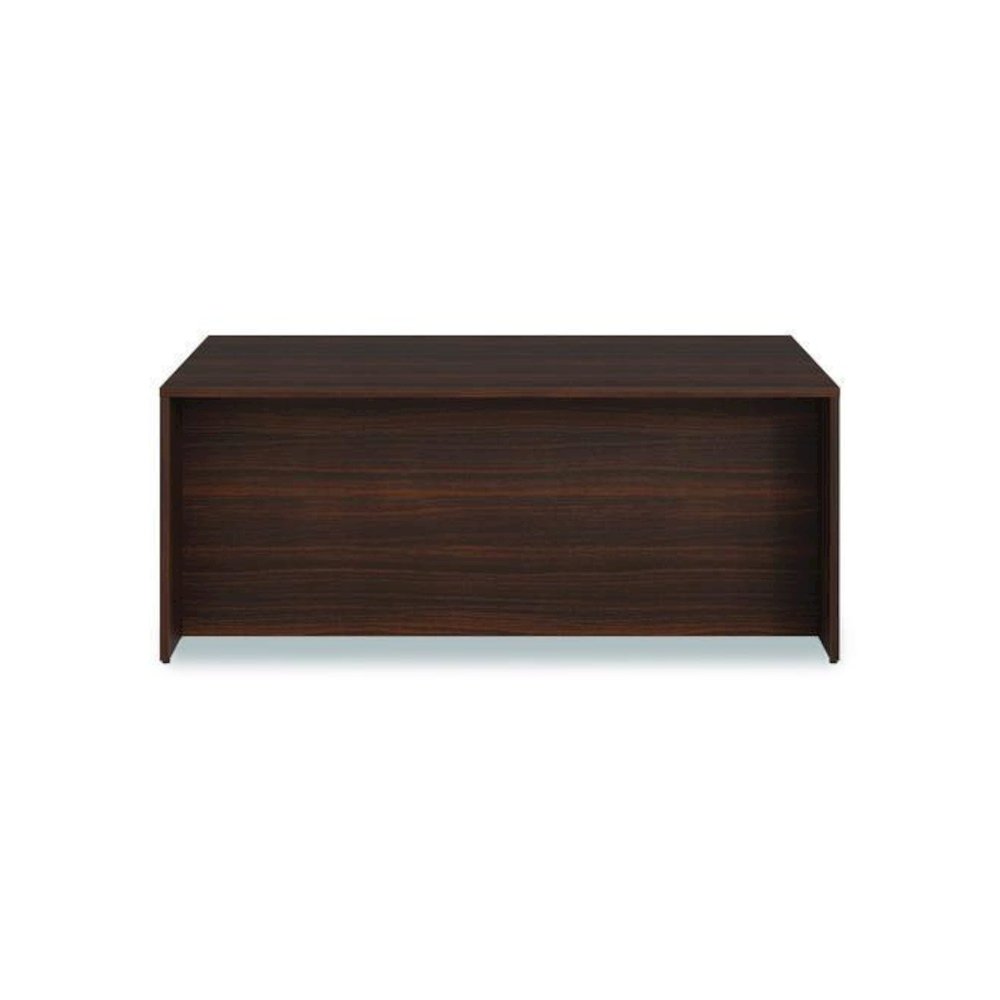 Alera Seville Series Desk Shell, 72" x 36" x 29", Mahogany. Picture 5