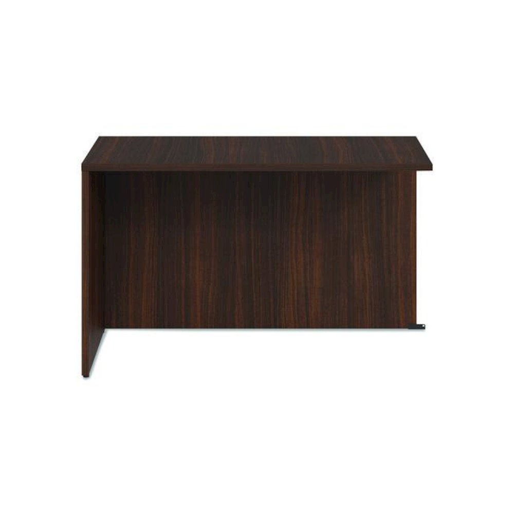 Alera Seville Series Return Shell, Reversible, 48" x 24" x 29", Mahogany. Picture 3
