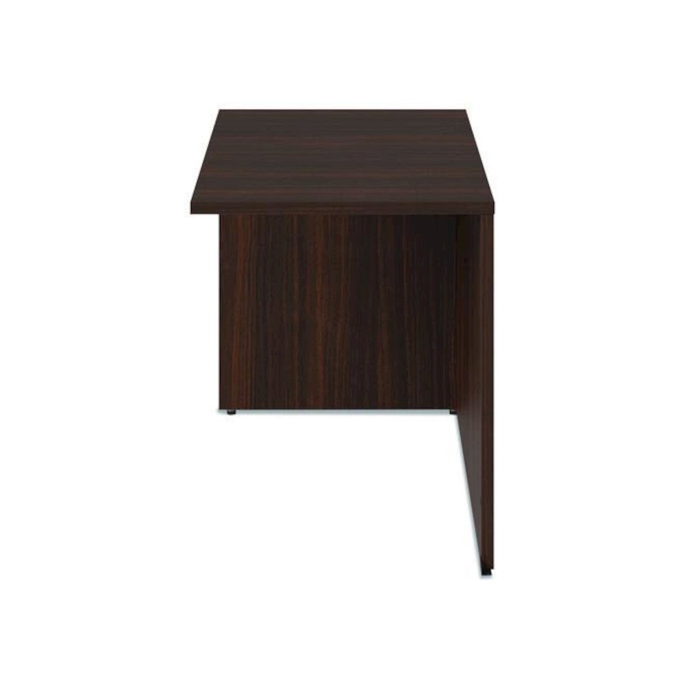 Alera Seville Series Return Shell, Reversible, 48" x 24" x 29", Mahogany. Picture 4