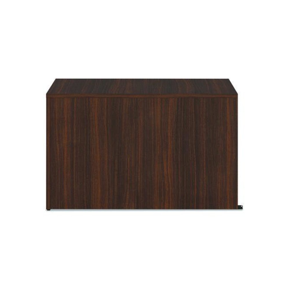 Alera Seville Series Return Shell, Reversible, 48" x 24" x 29", Mahogany. Picture 5