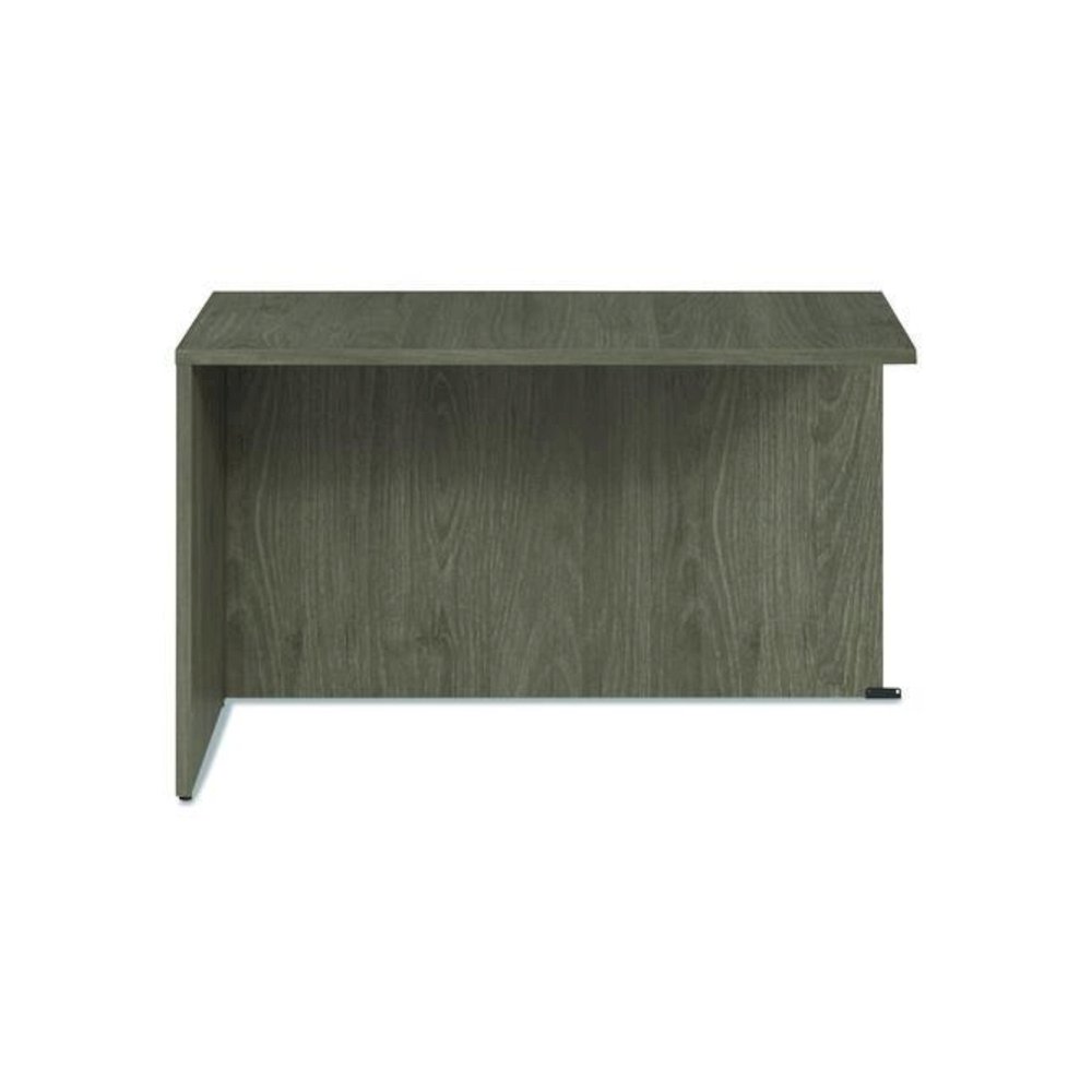 Alera Seville Series Return Shell, Reversible, 48" x 24" x 29", Walnut. Picture 3