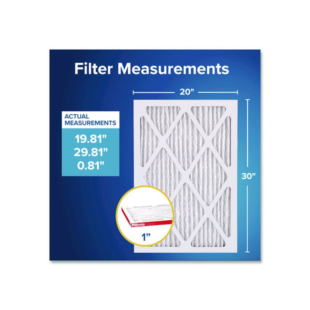 Allergen Defense Air Filter, MERV 11, MPR 1000, 20 x 30, 4/Carton. Picture 2