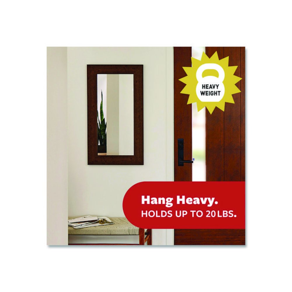 Damage-Free Hanging Picture Hanging Strip Pairs, Holds up to 5 lb, 8/Pack. Picture 8