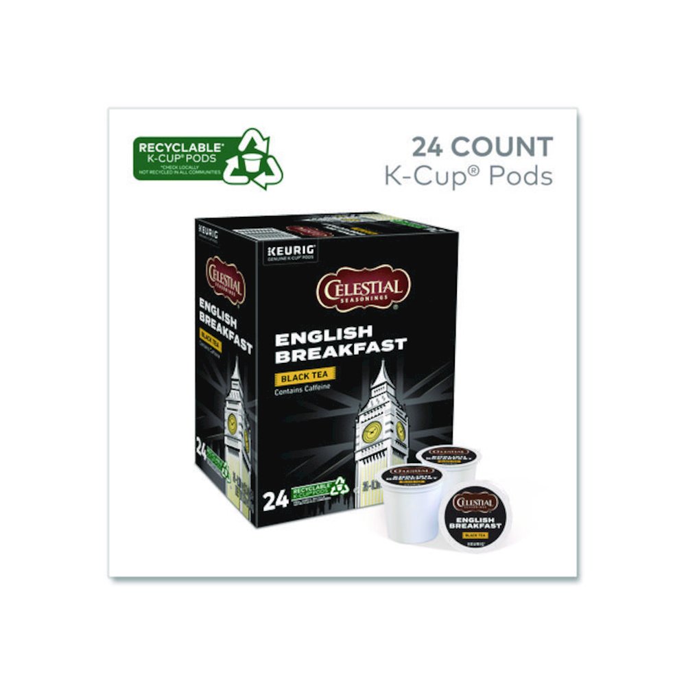 English Breakfast Black Tea K-Cups, 96/Carton. Picture 4
