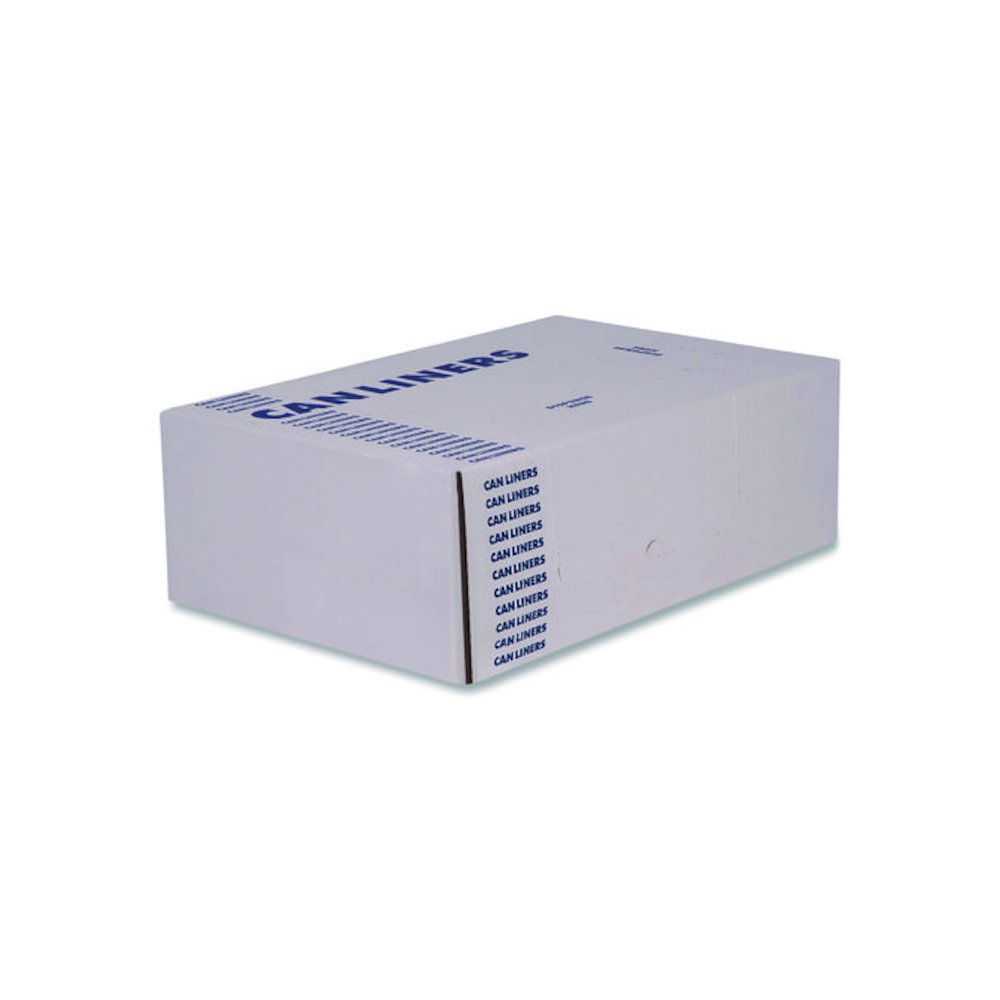 Linear Low-Density Can Liners, 16 gal, 0.5 mil, 24" x 32", Clear, 500/Carton. Picture 4