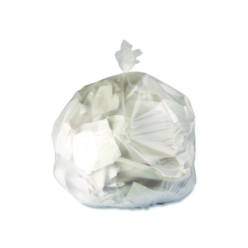 High-Density Can Liners, 16 gal, 8 mic, 24 x 33, Natural, Perforated Roll, 1,000/Carton. Picture 2