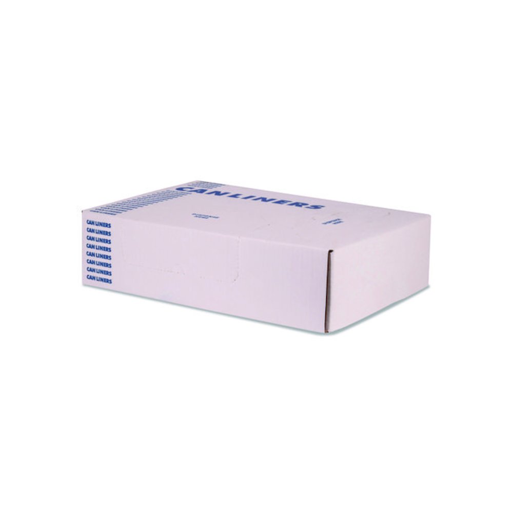 Linear Low-Density Can Liners, 33 gal, 1 mil, 33" x 39", Clear, 150/Carton. Picture 2