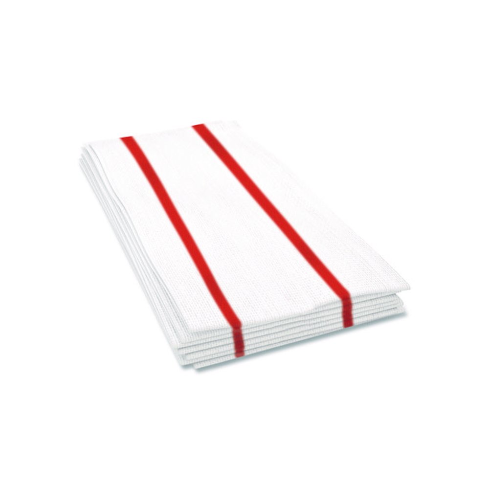 Tuff-Job S900 Antimicrobial Foodservice Towels, 12 x 24, White/Red, 150/Carton. Picture 2