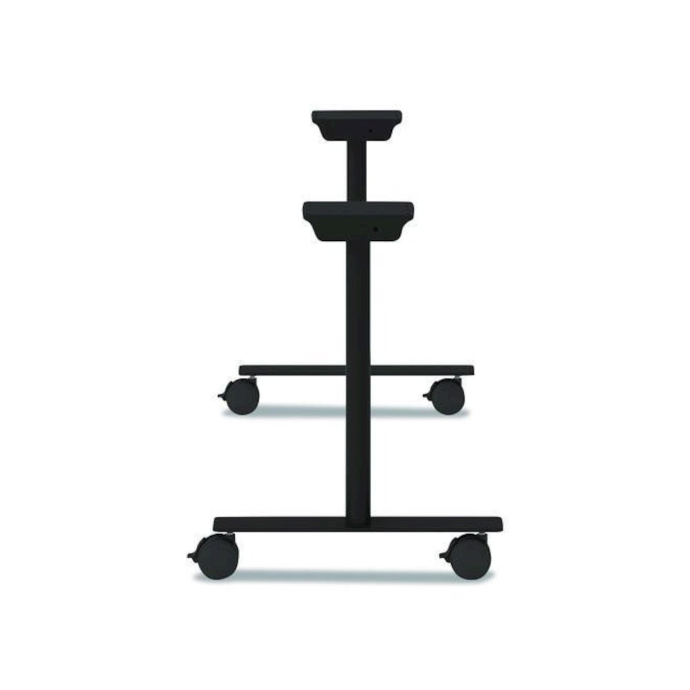 Alera Seville Training Table Base, 23w x 3d x 28h, Black. Picture 4
